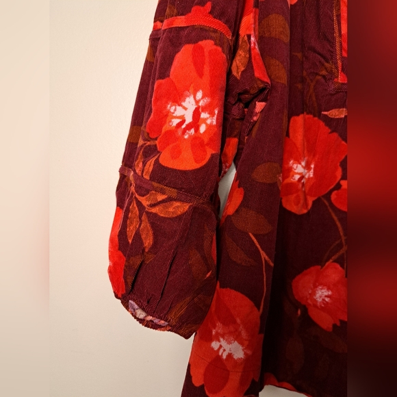 SONOMA Corduroy Balloon Sleeve Tunic Top Size 2X GUC - Picture 7 of 16